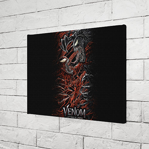 Картина прямоугольная Venom vs Carnage / 3D-принт – фото 3