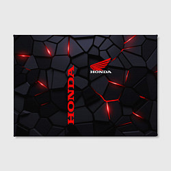Холст прямоугольный Honda - плиты, цвет: 3D-принт — фото 2