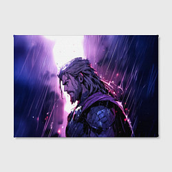 Холст прямоугольный Thor - Neon rain, цвет: 3D-принт — фото 2