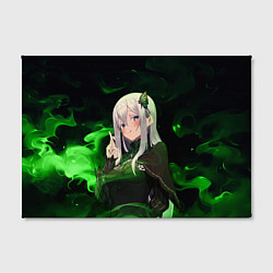 Холст прямоугольный Ехидна Re:Zero, цвет: 3D-принт — фото 2