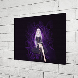 Холст прямоугольный Сателла Re:Zero, цвет: 3D-принт — фото 2