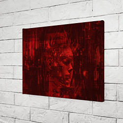 Холст прямоугольный Спящий андроид, цвет: 3D-принт — фото 2