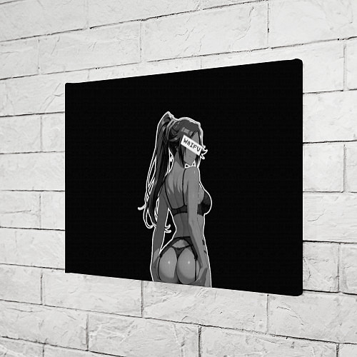 Картина прямоугольная Секси Йоруичи - Блич / 3D-принт – фото 3