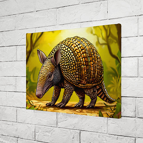 Картина прямоугольная Огромный броненосец / 3D-принт – фото 3