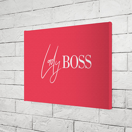 Картина прямоугольная Леди босс - главная в парне / 3D-принт – фото 3