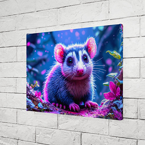 Картина прямоугольная Малыш опоссум / 3D-принт – фото 3