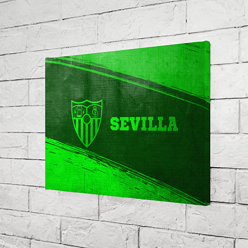 Картина прямоугольная Sevilla - green gradient по-горизонтали / 3D-принт – фото 3