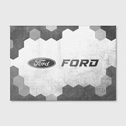 Холст прямоугольный Ford - white gradient по-горизонтали, цвет: 3D-принт — фото 2