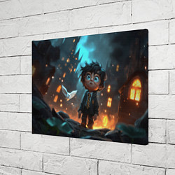 Холст прямоугольный Маленький удивленный Гарри Поттер, цвет: 3D-принт — фото 2