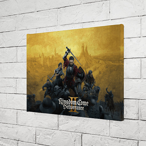 Картина прямоугольная Сражение Kingdom come 2 deliverance / 3D-принт – фото 3