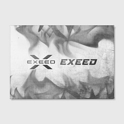 Холст прямоугольный Exeed - white gradient по-горизонтали, цвет: 3D-принт — фото 2