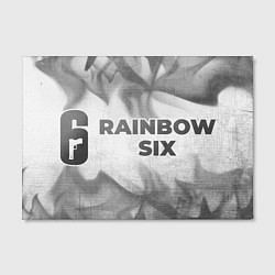 Холст прямоугольный Rainbow Six - white gradient по-горизонтали, цвет: 3D-принт — фото 2