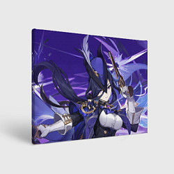 Холст прямоугольный Genshin Impact Clorinde, цвет: 3D-принт