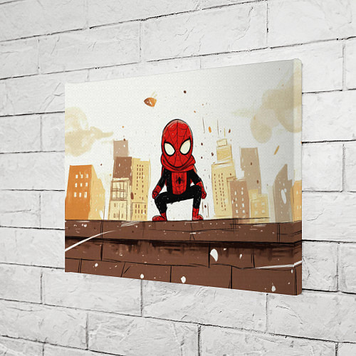 Картина прямоугольная Мини человек-паук / 3D-принт – фото 3