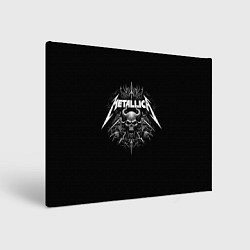 Холст прямоугольный The horned skull - Metallica, цвет: 3D-принт