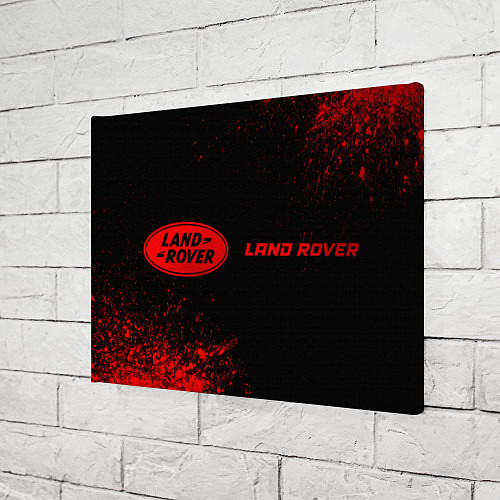 Картина прямоугольная Land Rover - red gradient по-горизонтали / 3D-принт – фото 3