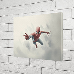Холст прямоугольный Человек паук в полете, цвет: 3D-принт — фото 2