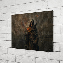 Холст прямоугольный Бродячий воин-скелет, цвет: 3D-принт — фото 2