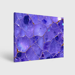 Холст прямоугольный Срез аметиста, цвет: 3D-принт