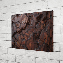 Холст прямоугольный Старое дерево, цвет: 3D-принт — фото 2