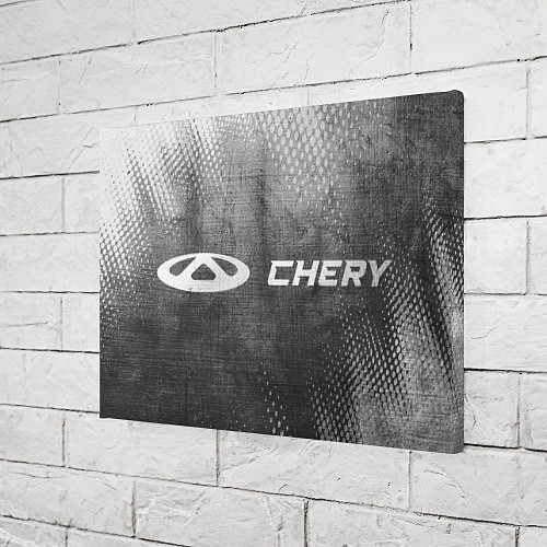 Картина прямоугольная Chery - grey gradient по-горизонтали / 3D-принт – фото 3