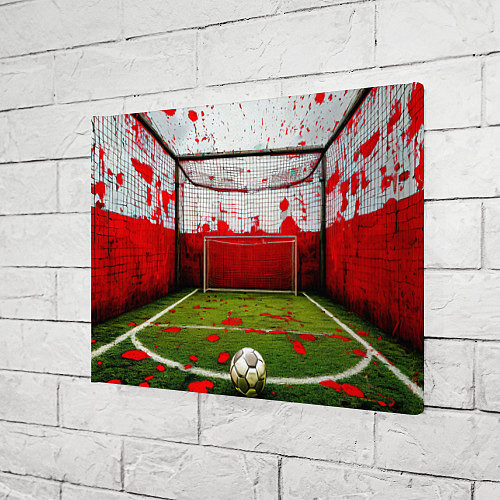 Картина прямоугольная Мини-футбол / 3D-принт – фото 3