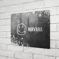 Холст прямоугольный Nirvana - grey gradient по-горизонтали, цвет: 3D-принт — фото 2