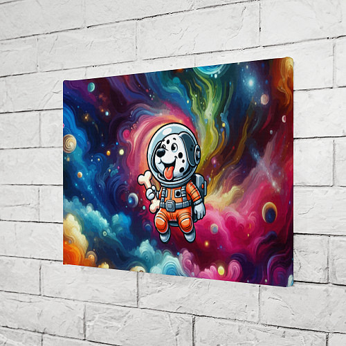 Картина прямоугольная Funny dalmatian puppy - ai art / 3D-принт – фото 3