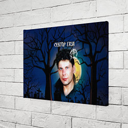 Холст прямоугольный Юрий Хой полнолуние, цвет: 3D-принт — фото 2