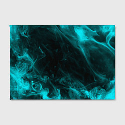 Холст прямоугольный Neon smoke, цвет: 3D-принт — фото 2