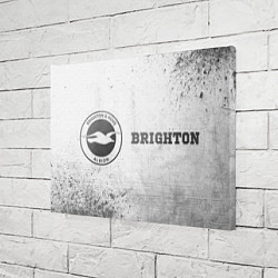 Холст прямоугольный Brighton - white gradient по-горизонтали, цвет: 3D-принт — фото 2