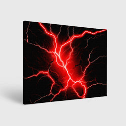 Холст прямоугольный Lightning, цвет: 3D-принт