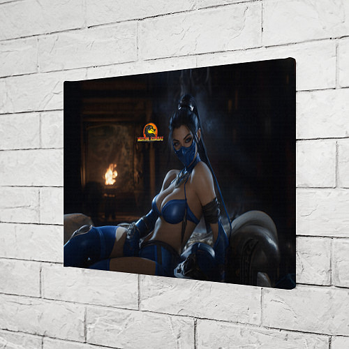 Картина прямоугольная Загадочная Китана / 3D-принт – фото 3