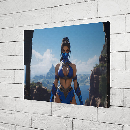 Картина прямоугольная Китана на горе / 3D-принт – фото 3