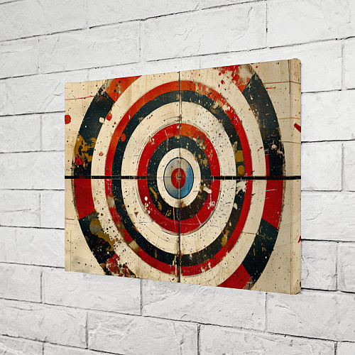 Картина прямоугольная Мишень для стрельбы / 3D-принт – фото 3