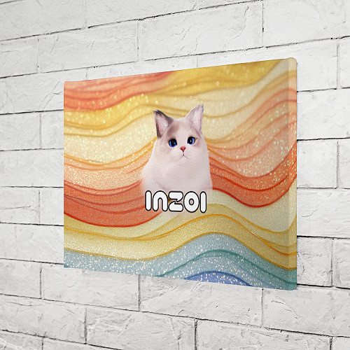 Картина прямоугольная Inzoi кошечка / 3D-принт – фото 3