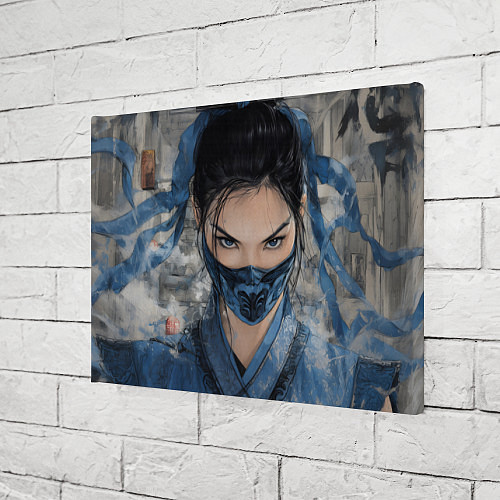 Картина прямоугольная Китана пронзительный взгляд / 3D-принт – фото 3