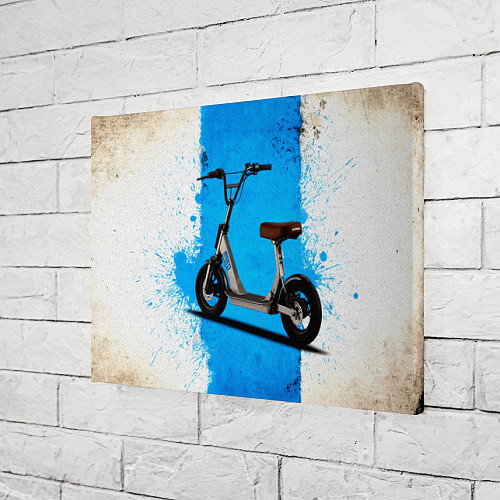 Картина прямоугольная Самокат с сиденьем / 3D-принт – фото 3