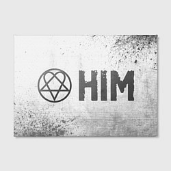 Холст прямоугольный HIM - white gradient по-горизонтали, цвет: 3D-принт — фото 2