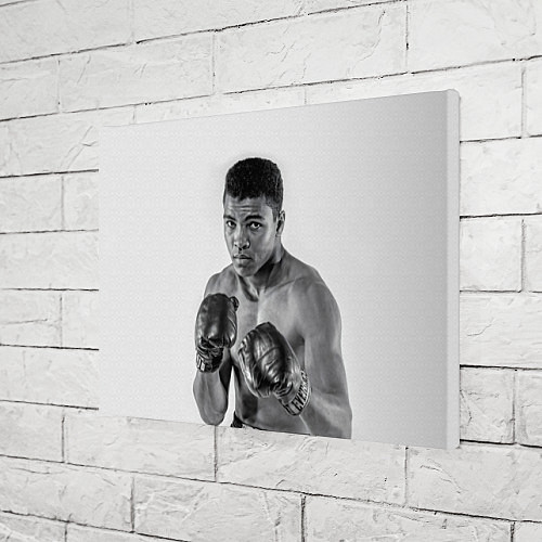 Картина прямоугольная Young Muhammad Ali / 3D-принт – фото 3