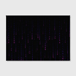 Холст прямоугольный Color black pink, цвет: 3D-принт — фото 2