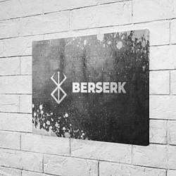 Холст прямоугольный Berserk - grey gradient по-горизонтали, цвет: 3D-принт — фото 2