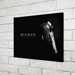 Холст прямоугольный Агент 47 - Хитман, цвет: 3D-принт — фото 2