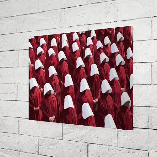 Картина прямоугольная Рассказ служанки паттерн / 3D-принт – фото 3