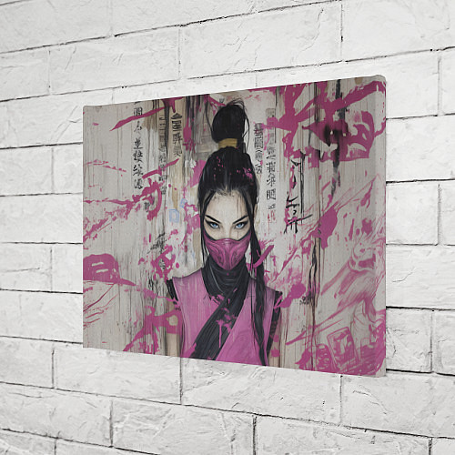 Картина прямоугольная Милина японский стиль / 3D-принт – фото 3