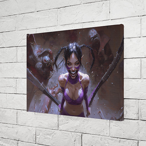 Картина прямоугольная Сумасшедшая Милина / 3D-принт – фото 3