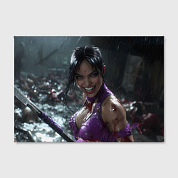 Холст прямоугольный Счастливая Милина МК, цвет: 3D-принт — фото 2