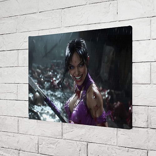 Картина прямоугольная Счастливая Милина МК / 3D-принт – фото 3