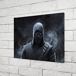 Холст прямоугольный Нуб Сайбот синие глаза, цвет: 3D-принт — фото 2