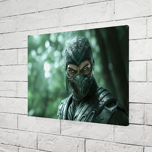 Картина прямоугольная Reptile Moral Kombat / 3D-принт – фото 3